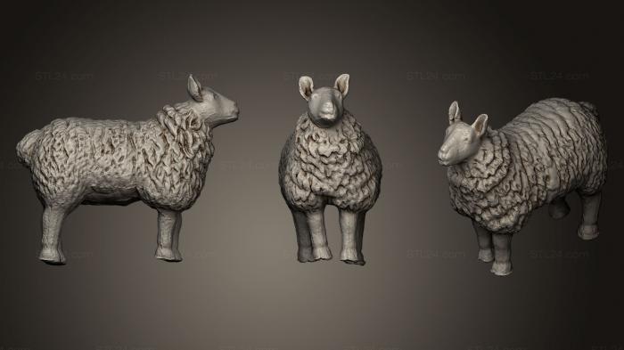 Animal figurines (Merin, STKJ_0582) 3D models for cnc